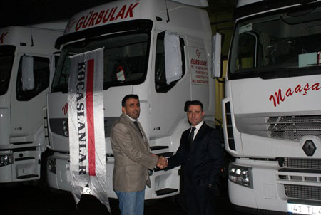 Gürbulak, 30 adet Renault Trucks aldı