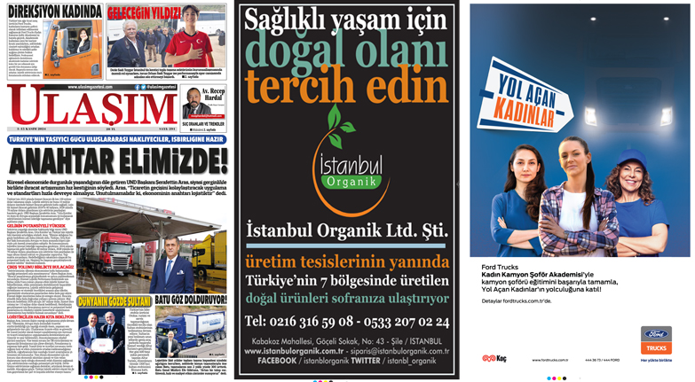 291'inci Sayı ULAŞIM GAZETESİ