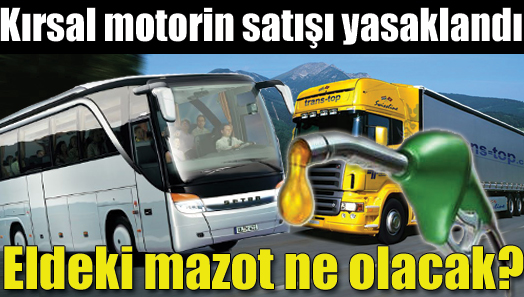 Eldeki mazot ne olacak?