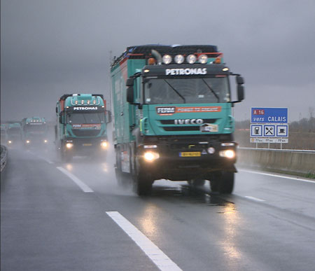 Iveco Dakar 2013 için yola çıktı