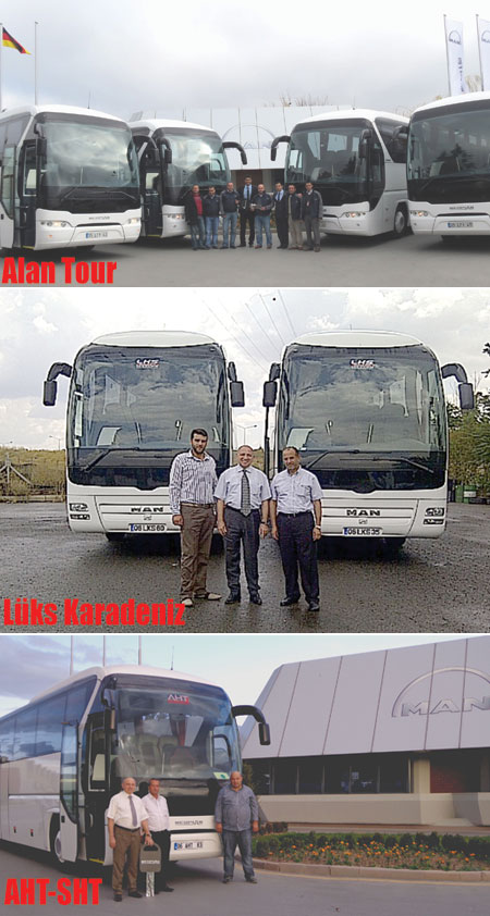 Man 2013’ün ilk teslimatını otobüsçülere yaptı