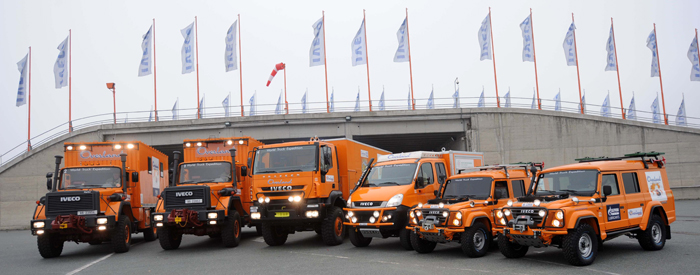 IVECO’lar, kıtalararası maceraya çıkıyor