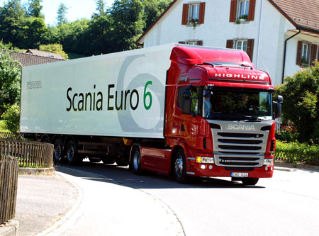 Scania Euro6’ya geçti, ilk araç İsveç’ten yola çıktı!..