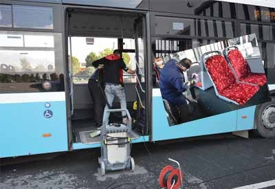 Malatya’nın otobüsleri daha temiz
